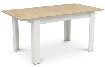 Rozkladac&iacute; st&ocirc;l NP 120&ndash;160&times;80 Dub Sonoma + biela (100155181) 100155181 foto