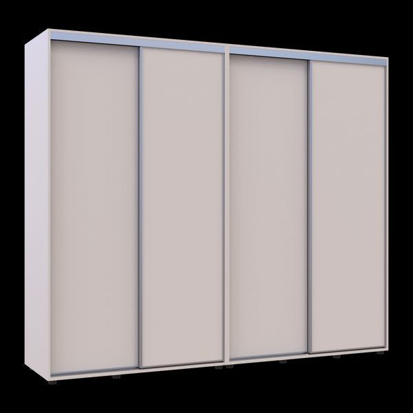 Skriňa s posuvn&yacute;mi dvermi Doros Sigma Slim Ka&scaron;m&iacute;r 2+2 DTD 250x60x214.4 (42005597) 42005597 foto