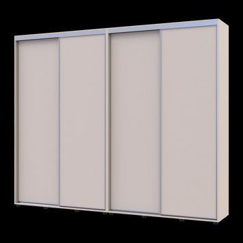 Skriňa s posuvn&yacute;mi dvermi Doros Sigma Slim Ka&scaron;m&iacute;r 2+2 DTD 260x45x214.4 (42005598) 42005598 foto