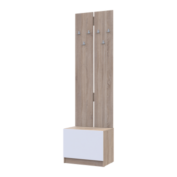 Ve&scaron;iak so skrinkou Doros Sola Dub Sonoma DTD 60&times;40&times;215 (44900346) 2595052122 foto