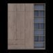 &Scaron;atn&iacute;kov&aacute; skriňa Doros Lukas Cremona Cannolo s reg&aacute;lom 3 dvere 195x50x240 (42005962) 42005962 foto 4