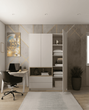 &Scaron;atn&iacute;kov&aacute; skriňa s v&yacute;klenkom Doros Dale Ka&scaron;m&iacute;r /Dub Artisan 3 dvere 150x52x220 (80737726) 80737726 foto
