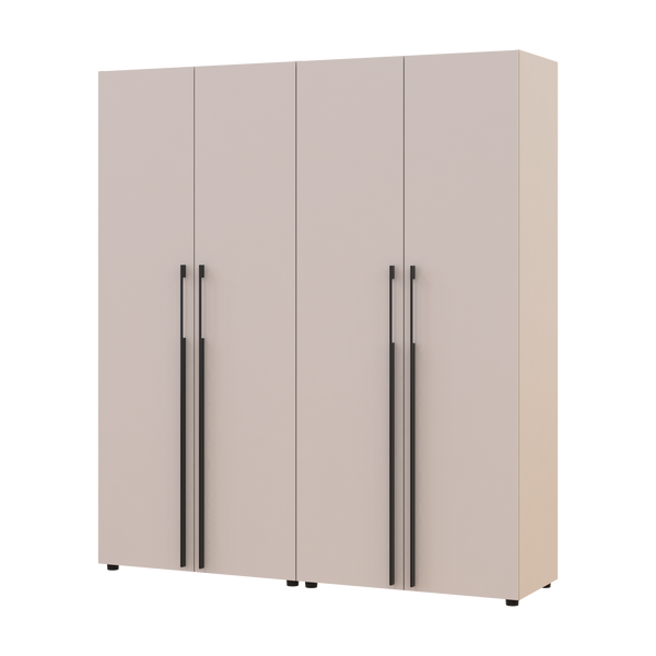 &Scaron;atn&iacute;kov&aacute; skriňa Doros Kasper Ka&scaron;m&iacute;r set 2+2 DTD 180x50x204 (42005512) 42005512 foto
