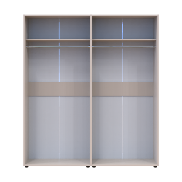 &Scaron;atn&iacute;kov&aacute; skriňa Doros Kasper Ka&scaron;m&iacute;r set 2+2 DTD 180x50x204 (42005512) 42005512 foto
