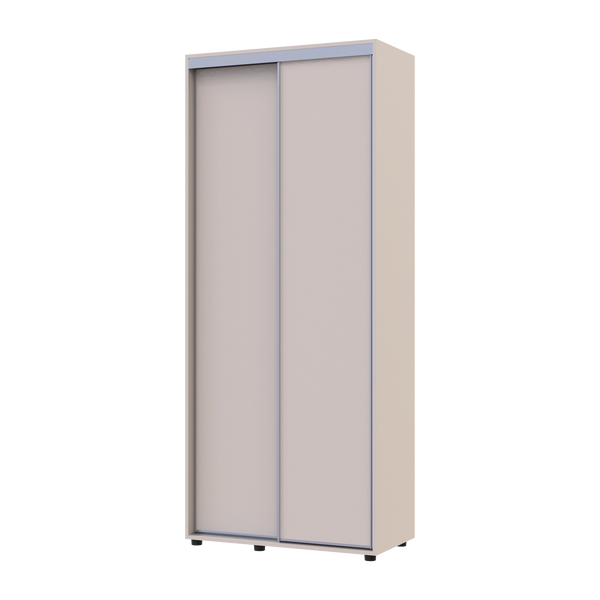 Skriňa s posuvn&yacute;mi dvermi Doros Sigma Slim Ka&scaron;m&iacute;r 2 DTD 90x45x214.4 (42005443) 42005443 foto