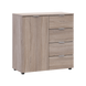 Komoda Doros Ron 1, 1 dvierka 4 &scaron;upl&iacute;ky Dub sonoma 80х38х81 (41516294) 41516294 foto 4