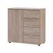 Komoda Doros Ron 1, 1 dvierka 4 &scaron;upl&iacute;ky Dub sonoma 80х38х81 (41516294) 41516294 foto 1