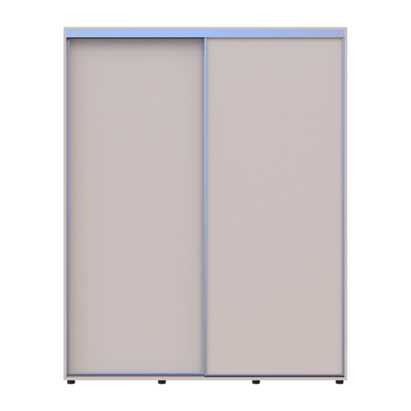 Skriňa s posuvn&yacute;mi dvermi Doros Sigma Slim Ka&scaron;m&iacute;r 2 DTD 170x60x214.4 (42005460) 42005460 foto