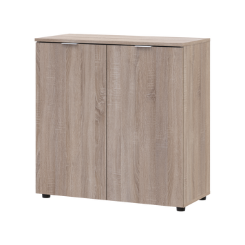 Komoda Doros Ron 3, 2 dvierka Dub sonoma 80х38х81 (41516296) 41516296 foto