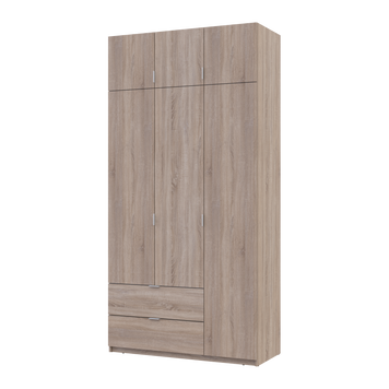&Scaron;atn&iacute;kov&aacute; skriňa Doros Lukas Dub Sonoma/Dub Sonoma 3 dvere 120&times;50&times;240 (80737799) 2534908798 foto