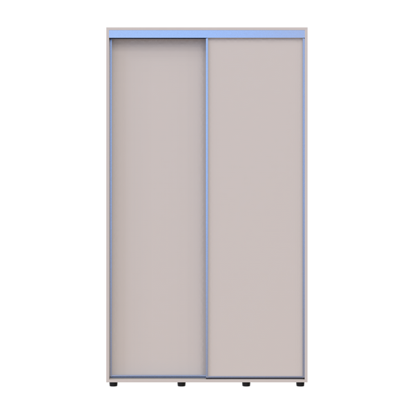 Skriňa s posuvn&yacute;mi dvermi Doros Sigma Slim Ka&scaron;m&iacute;r 2 DTD 120x45x214.4 (42005446) 42005446 foto