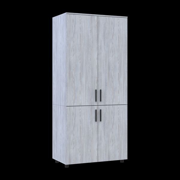 Skriňa na oblečenie Doros Thorn Borovica Natti 2 DTD tyč 90x51.6x200 (44900431) 44900431 foto