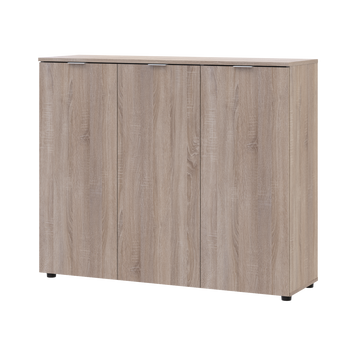 Komoda Doros Ron 6, 3 dvierka Dub sonoma 120х38х100 (41516297) 41516297 foto
