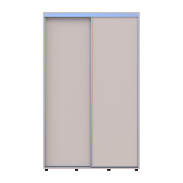 Skriňa s posuvn&yacute;mi dvermi Doros Sigma Slim Ka&scaron;m&iacute;r 2 DTD 130x45x214.4 (42005447) 42005447 foto