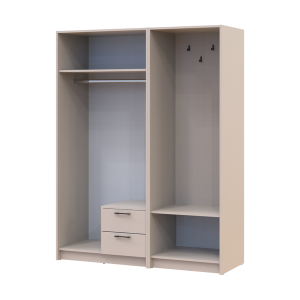 &Scaron;atn&iacute;kov&aacute; skriňa Doros Rondi s ve&scaron;iakom Ka&scaron;m&iacute;r 2 DTD 142х52х195 (42005391) 42005391 foto