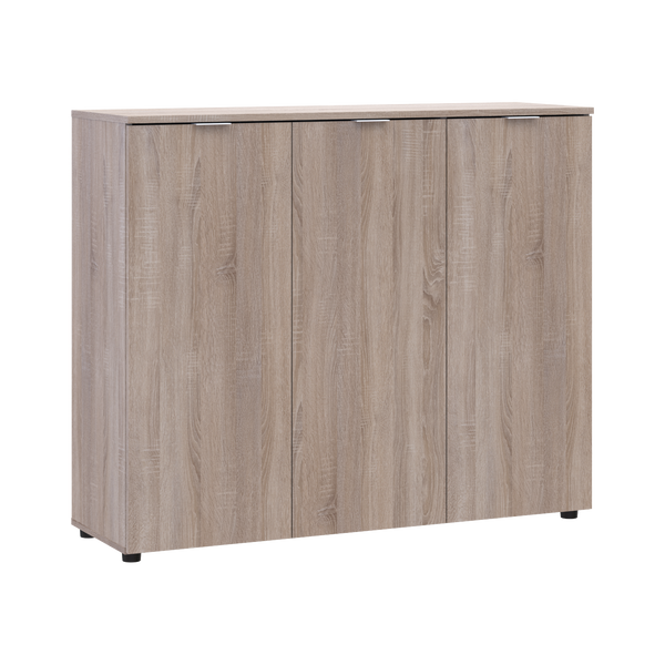 Komoda Doros Ron 6, 3 dvierka Dub sonoma 120х38х100 (41516297) 41516297 foto