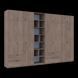 &Scaron;atn&iacute;kov&aacute; skriňa Doros Lukas Cremona Cannolo s reg&aacute;lom 3+4 dvere 360x50x240 (42005974) 42005974 foto 6