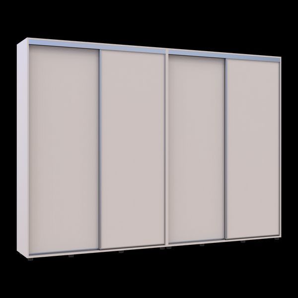 Skriňa s posuvn&yacute;mi dvermi Doros Sigma Slim Ka&scaron;m&iacute;r 2+2 DTD 300x45x214.4 (42005606) 42005606 foto
