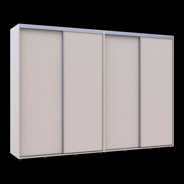 Skriňa s posuvn&yacute;mi dvermi Doros Sigma Slim Ka&scaron;m&iacute;r 2+2 DTD 300x60x214.4 (42005607) 42005607 foto