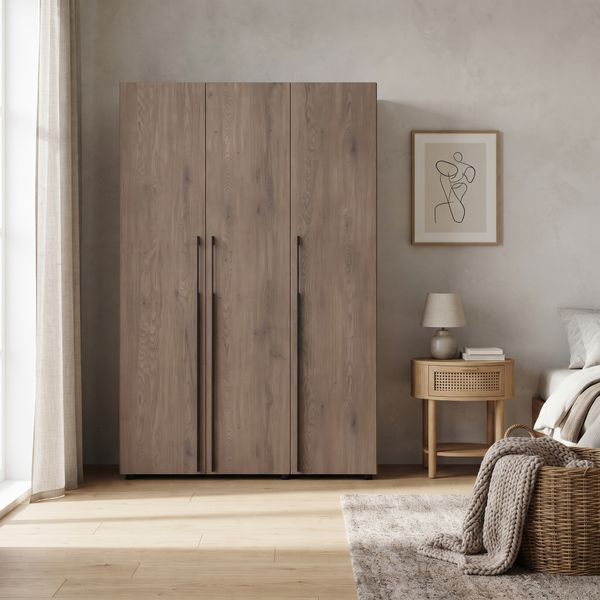 &Scaron;atn&iacute;kov&aacute; skriňa Doros Kasper Cremona Cannolo 3 DTD 135x50x204 (44900550) 44900550 foto