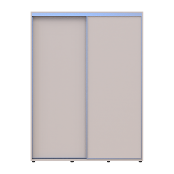 Skriňa s posuvn&yacute;mi dvermi Doros Sigma Slim Ka&scaron;m&iacute;r 2 DTD 160x45x214.4 (42005450) 42005450 foto