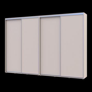 Skriňa s posuvn&yacute;mi dvermi Doros Sigma Slim Ka&scaron;m&iacute;r 2+2 DTD 310x45x214.4 (42005608) 42005608 foto