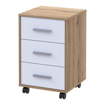 Skrinka Doros T3 Dub Evok/Biely LDTD 43x42x66,4 (41901068) 2265980861 foto