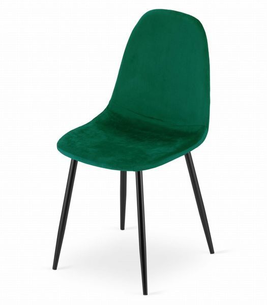 Stolička COMO &ndash; tmavozelen&yacute; zamat (10035371) 10035371 foto