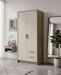 &Scaron;atn&iacute;kov&aacute; skriňa Doros Rondi Dub Artisan/Ka&scaron;m&iacute;r 2 DTD 82&times;52&times;195 (80737805) 2536433647 foto
