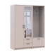 &Scaron;atn&iacute;kov&aacute; skriňa Doros Rondi s ve&scaron;iakom a zrkadlom Ka&scaron;m&iacute;r 2 DTD 142х52х195 (42005400) 42005400 foto 2