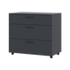 Komoda Doros Thorn Antracit 3Z 90&times;51,6&times;80 (41510161) 41510161 foto 3
