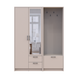 &Scaron;atn&iacute;kov&aacute; skriňa Doros Rondi s ve&scaron;iakom a zrkadlom Ka&scaron;m&iacute;r 2 DTD 142х52х195 (42005400) 42005400 foto 4
