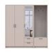 &Scaron;atn&iacute;kov&aacute; skriňa Doros Rondi s ve&scaron;iakom a zrkadlom Ka&scaron;m&iacute;r 3 DTD 181х52х195 (42005401) 42005401 foto 5