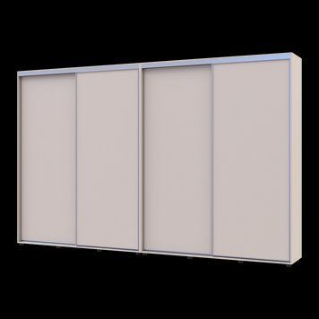 Skriňa s posuvn&yacute;mi dvermi Doros Sigma Slim Ka&scaron;m&iacute;r 2+2 DTD 340x45x214.4 (42005614) 42005614 foto