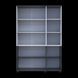 Skriňa na oblečenie Doros Thorn Antracit/Biela 3 DTD police 135x51.6x200 (44900516) 44900516 foto 7