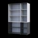 Skriňa na oblečenie Doros Thorn Antracit/Biela 3 DTD police 135x51.6x200 (44900516) 44900516 foto 5