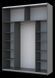 Skriňa s posuvn&yacute;mi dverami Doros G-Caiser Antracit/Antracit 2 LTD / 3 časti 180x60x240 (42005864) 42005864 foto 2