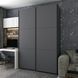 Skriňa s posuvn&yacute;mi dverami Doros G-Caiser Antracit/Antracit 2 LTD / 3 časti 180x60x240 (42005864) 42005864 foto 3