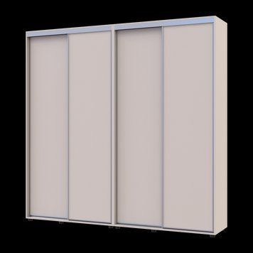 Skriňa s posuvn&yacute;mi dvermi Doros Sigma Slim Ka&scaron;m&iacute;r 2+2 DTD 220x45x214.4 (42005590) 42005590 foto