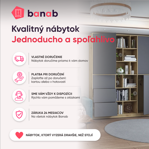 Skriňa na oblečenie Doros Morgan Dub Artisan DTD 180x40x210 (44900406) 44900406 foto