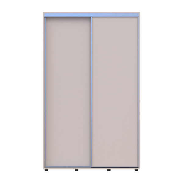 Skriňa s posuvn&yacute;mi dvermi Doros Sigma Slim Ka&scaron;m&iacute;r 2 DTD 130x60x214.4 (42005456) 42005456 foto