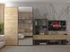 Skriňa s posuvn&yacute;mi dverami Doros G-Caiser Antracit/Ewoks Dub 1 dvere / 1 zrkadlo / 3 časti 160x60x240 (42005413) 42005413 foto 4