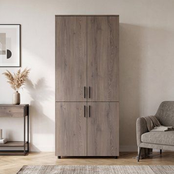 Skriňa na oblečenie Doros Thorn Cremona Cannolo 2 DTD police 90x51.6x200 (44900428) 44900428 foto