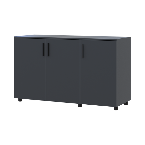 Komoda Doros Thorn Antracit 3 DTD 135&times;51,6&times;80 (41510173) 41510173 foto