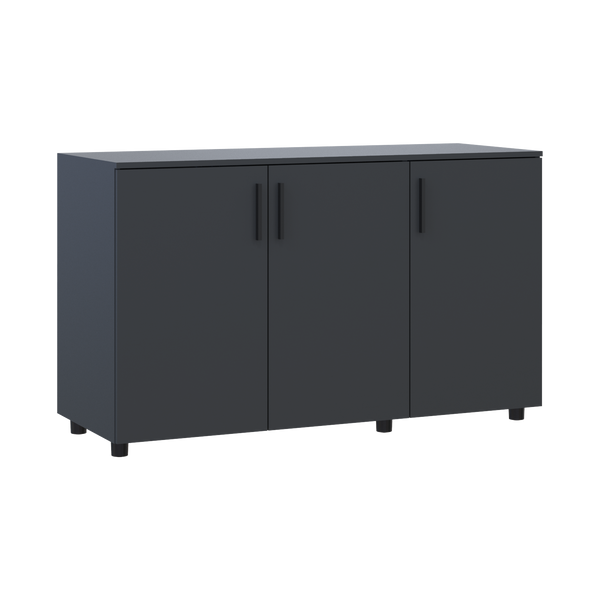 Komoda Doros Thorn Antracit 3 DTD 135&times;51,6&times;80 (41510173) 41510173 foto