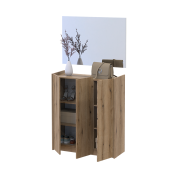 Botn&iacute;k so zrkadlom Doros Kassel Dub Evok 3 DTD 97&times;40&times;110 (42005500) 42005500 foto
