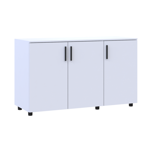 Komoda Doros Thorn Biela 3 DTD 135&times;51,6&times;80 (41510169) 41510169 foto