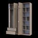 &Scaron;atn&iacute;kov&aacute; skriňa Doros Lukas Dub Sonoma s reg&aacute;lom 3 dvere 180x50x240 (42005943) 42005943 foto 2