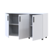 Komoda Doros Thorn Biela 3 DTD 135&times;51,6&times;80 (41510169) 41510169 foto 2