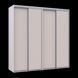 Skriňa s posuvn&yacute;mi dvermi Doros Sigma Slim Ka&scaron;m&iacute;r 2+2 DTD 220x60x214.4 (42005591) 42005591 foto 5